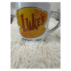 Luke's Yellow Ceramic Coffee Mug - 25oz. - NWT